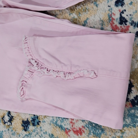 Crown & Ivy Pink Jean - Picture 3 of 7